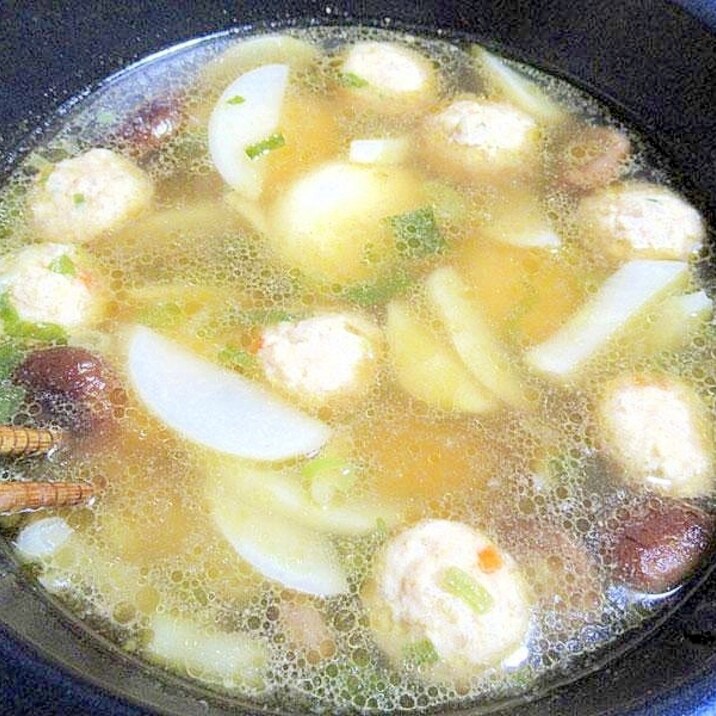 肉団子のお雑煮